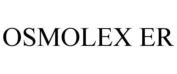 Trademark Logo OSMOLEX ER