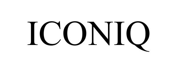 Trademark Logo ICONIQ