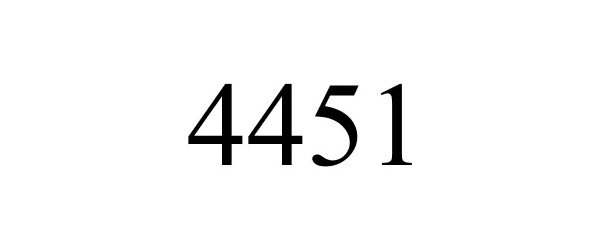  4451
