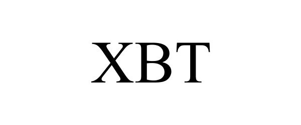 Trademark Logo XBT