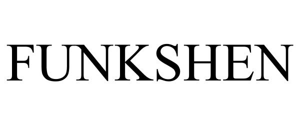 Trademark Logo FUNKSHEN