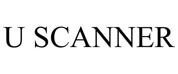 Trademark Logo U SCANNER