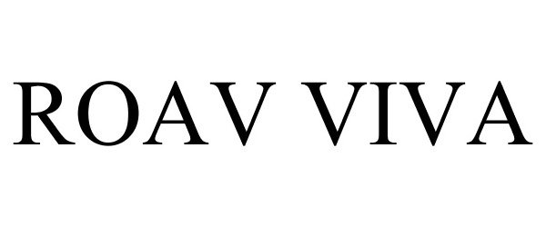 Trademark Logo ROAV VIVA