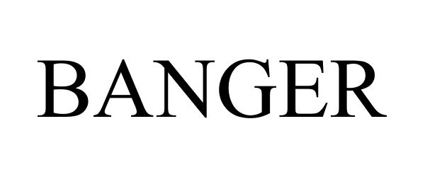 Trademark Logo BANGER