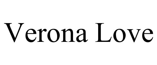 Trademark Logo VERONA LOVE