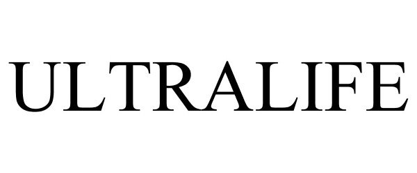 Trademark Logo ULTRALIFE