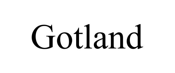 Trademark Logo GOTLAND