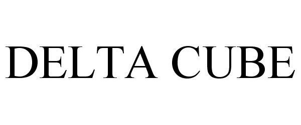 Trademark Logo DELTA CUBE