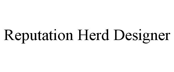  REPUTATION HERD DESIGNER