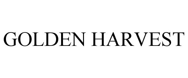 Trademark Logo GOLDEN HARVEST