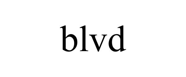 Trademark Logo BLVD