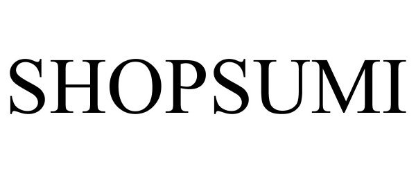 Trademark Logo SHOPSUMI