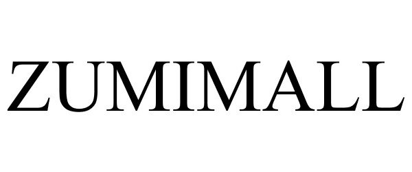 Trademark Logo ZUMIMALL
