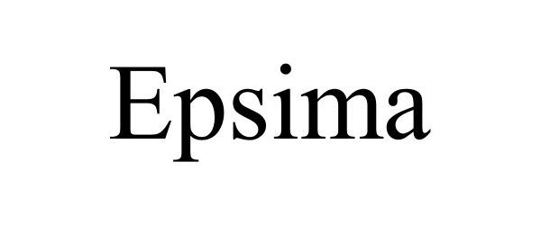 Trademark Logo EPSIMA