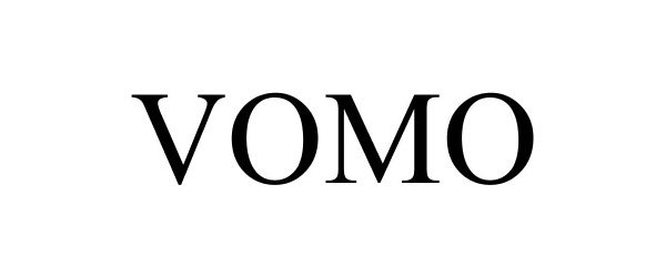 Trademark Logo VOMO