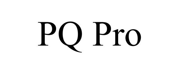 Trademark Logo PQ PRO