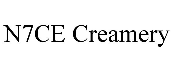  N7CE CREAMERY