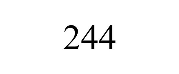  244