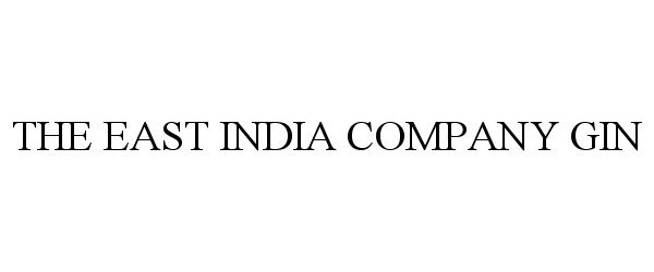  THE EAST INDIA COMPANY GIN