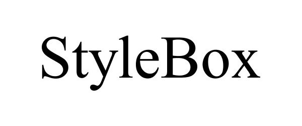 Trademark Logo STYLEBOX