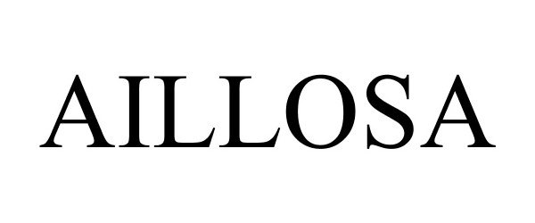 Trademark Logo AILLOSA