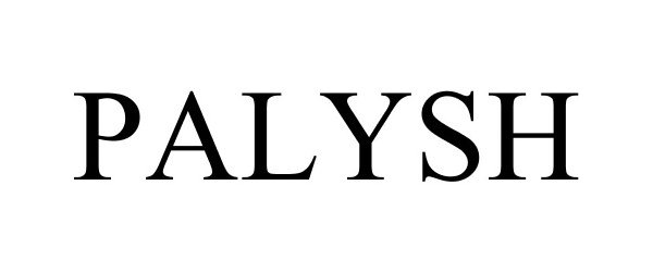 Trademark Logo PALYSH