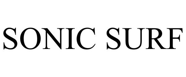 Trademark Logo SONIC SURF