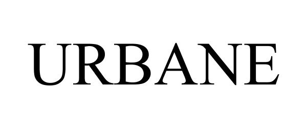 Trademark Logo URBANE