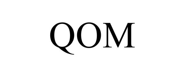Trademark Logo QOM