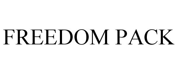 Trademark Logo FREEDOM PACK