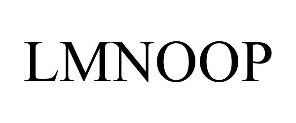 Trademark Logo LMNOOP