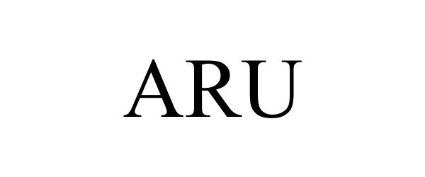 Trademark Logo ARU