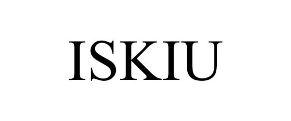 Trademark Logo ISKIU