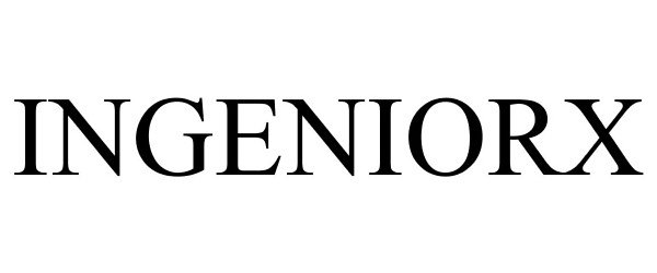 Trademark Logo INGENIORX