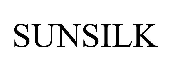Trademark Logo SUNSILK