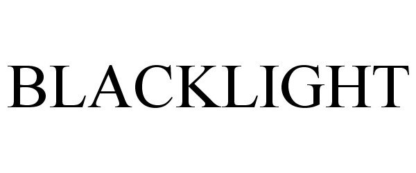 Trademark Logo BLACKLIGHT