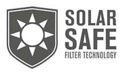 Trademark Logo SOLAR SAFE FILTER TECHNOLOGY