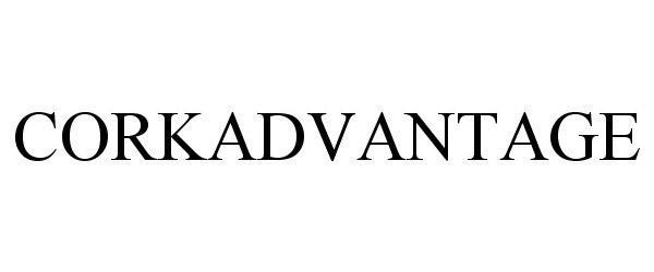 Trademark Logo CORKADVANTAGE