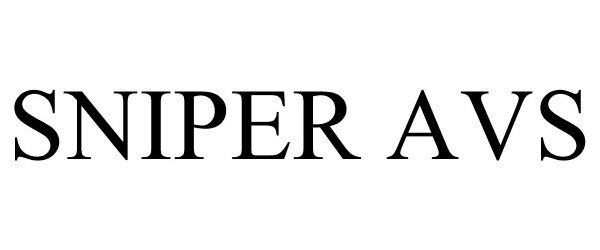Trademark Logo SNIPER AVS