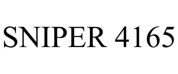Trademark Logo SNIPER 4165