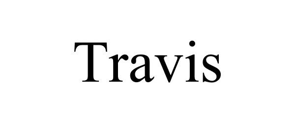 Trademark Logo TRAVIS