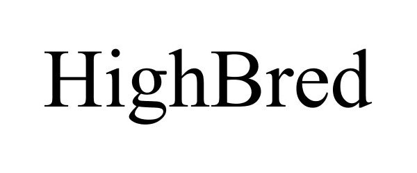 Trademark Logo HIGHBRED