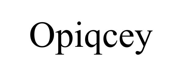 Trademark Logo OPIQCEY