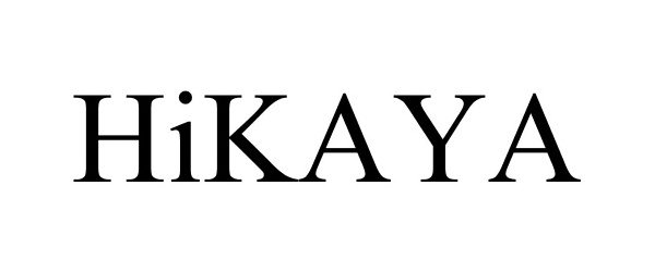 Trademark Logo HIKAYA