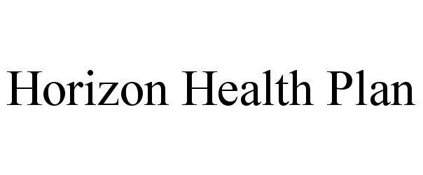 Trademark Logo HORIZON HEALTH PLAN
