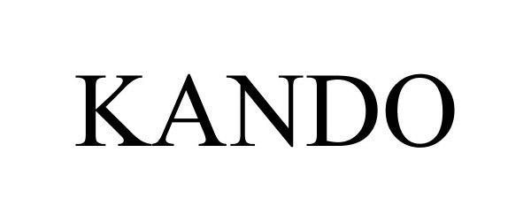 Trademark Logo KANDO