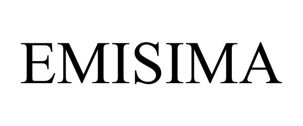 Trademark Logo EMISIMA