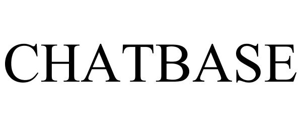 Trademark Logo CHATBASE