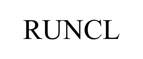 Trademark Logo RUNCL
