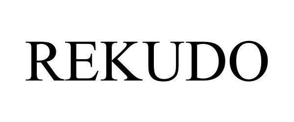  REKUDO